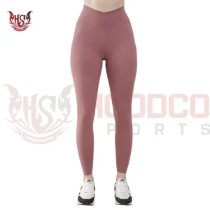 Durable and stylish active leggings for girls playing soccer