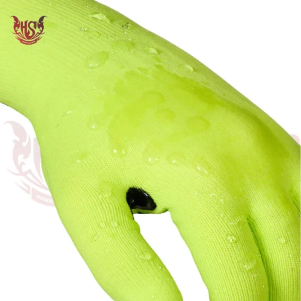 yellow running cycling gloves for women and men