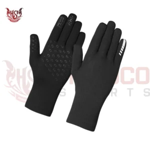 black cycling gloves for forest and jungle riding