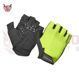 neon yellow cycling gloves