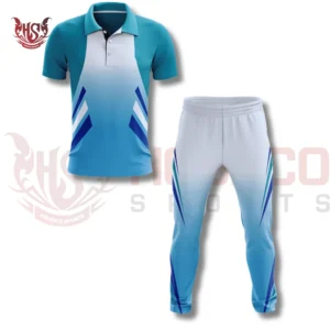 Sky Blue Cricket Uniform For Youth | Front