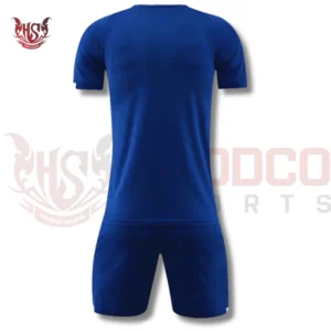 Midnight Blue Soccer Team Uniforms | Back