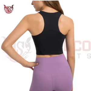 wireless pinkish hue push up sports bra